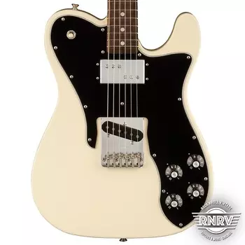 Fender American Vintage II 1977 Telecaster Custom, гриф из палисандра, олимпийский белый Fender American II Telecaster Custom, Rosewood Fingerboard,