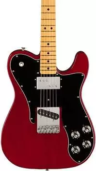 Fender American Vintage II 1977 Telecaster Custom MP Wine с футляром Fender American II Telecaster MP Wine w/case