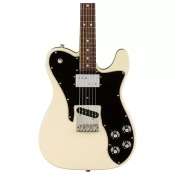 Fender American Vintage II 1977 Telecaster Custom, олимпийский белый с жестким футляром