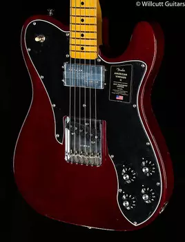 Fender American Vintage II 1977 Telecaster Custom Wine (168) Fender American II Telecaster Wine (168)