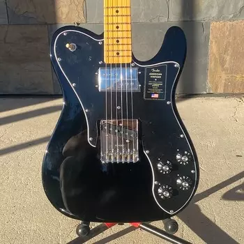 Fender American Vintage II 77 Telecaster Custom MN Черный 0170632806