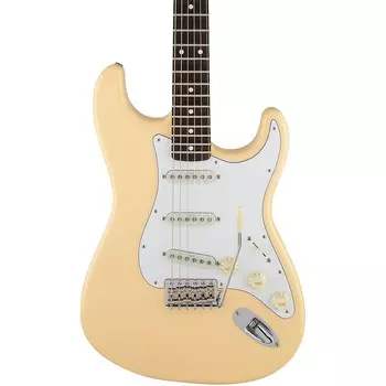 Fender Artist Series Yngwie Malmsteen Stratocaster Электрогитара Винтаж Белый Палисандр