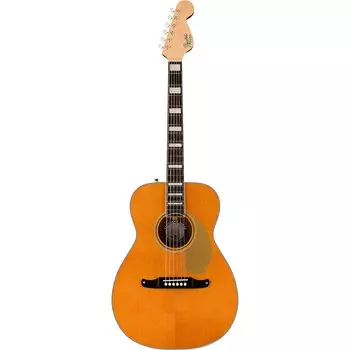 Fender California Malibu Vintage Акустически-Электрическая Гитара Состаренная Натуральная