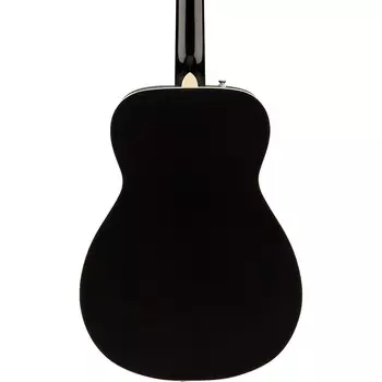 Fender California Malibu Vintage Акустически-Электрическая Гитара Черный