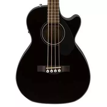 Fender CB-60SCE Laurel Fingerboard Black Акустическая электрическая бас-гитара