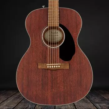 Fender CC-60S All-Mahogany Concert, накладка на гриф из орехового дерева, натуральный