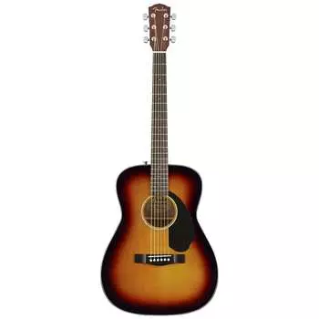 Fender CC-60S Concert, 3 цвета Sunburst, орех FB