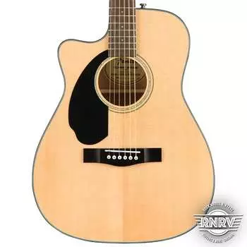 Fender CC-60SCE Concert LH, накладка на гриф из орехового дерева, натуральный цвет