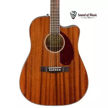 Fender CD-140SCE Dreadnought - полностью из красного дерева с футляром Fender CD-140SCE Dreadnought - All-Mahogany w/Case
