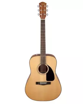Fender CD-60 Dreadnought V3 с футляром, накладка на гриф из орехового дерева, натуральный цвет CD-60 Dreadnought V3 w/Case, Walnut Fingerboard, Natural