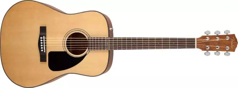 Fender CD-60 Dreadnought V3 с корпусом Natural CD-60 Dreadnought V3 w/Case Natural