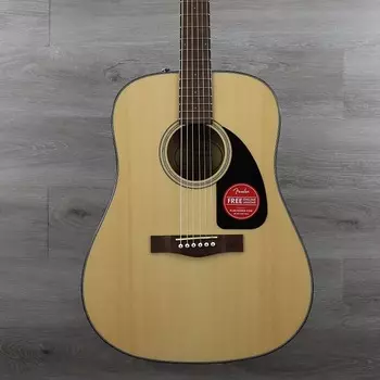 Гитара Fender CD-60 с накладкой из орехового дерева,