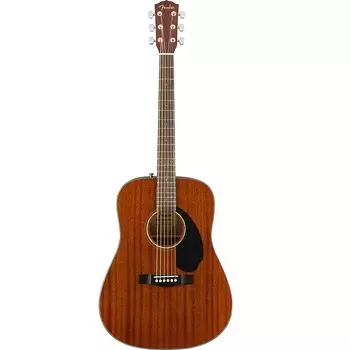 Fender CD-60S Dreadnought, накладка на гриф из орехового дерева, полностью из красного дерева 0970110022