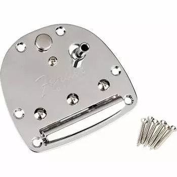 Fender Classic Player Jaguar/Jazzmaster Guitar Tremolo Assembly, Chrome 0076232049