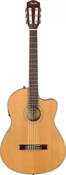 Fender CN-140SCE Нейлон - Накладка на гриф из орехового дерева - Натуральный - с футляром 097-0264-321