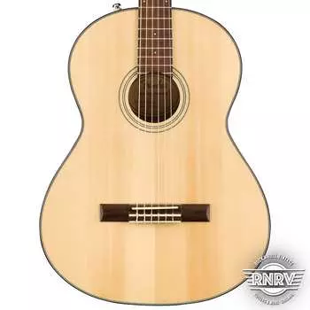 Fender CN-60S Нейлон, Накладка на гриф из орехового дерева, Натуральный