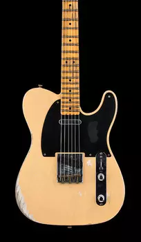 Fender Custom Shop 1952 Telecaster Streamline U Heavy Relic - Nocaster Blonde #23003
