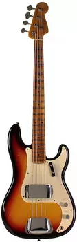 Fender Custom Shop 1959 Precision Bass Journeyman Relic, шоколадный, 3 цвета Sunburst