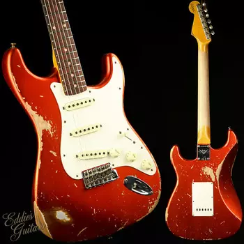 Fender Custom Shop 1959 Stratocaster Heavy Relic — Super Faded/Aged Candy Apple Red Custom Shop 1959 Stratocaster Heavy Relic - Super Faded/Aged Candy Apple Red