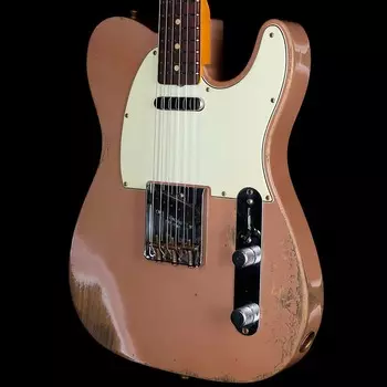 Fender Custom Shop 1963 Telecaster Heavy Relic Dirty Shell Розовый Custom Shop 1963 Telecaster Heavy Relic Dirty Shell Pink