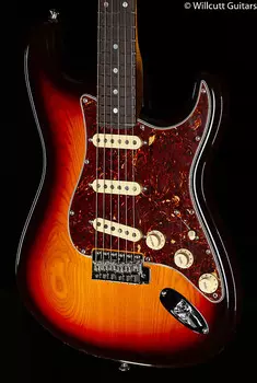 Fender Custom Shop American Custom Strat NOS Накладка на гриф из палисандра Шоколад 3 цвета Sunburst (158) Custom Shop American Custom Strat NOS Rosewood Fingerboard (158)