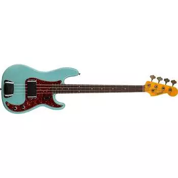 Fender Custom Shop '63 P Bass Journeyman Relic, Rosewood, Aged Daphne Blue 9235001587