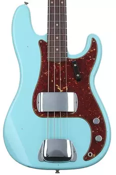 Fender Custom Shop '63 Precision Bass Journeyman Relic - Aged Daphne Blue 9235001587