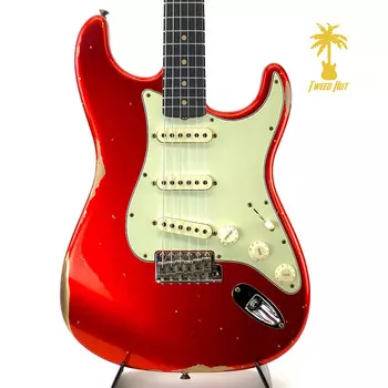 Fender Custom Shop '63 Relic Strat Candy Apple Red Custom Shop '63 Relic-Candy Apple Red