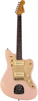 Fender Custom Shop Limited 1959 Journeyman Relic Jazzmaster, выцветший состаренный розовый