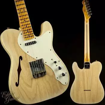 Fender Custom Shop Limited Edition 50s Tele Thinline Relic — натуральный блонд #174 / 2022 Winter Custom Shop Custom Shop Limited Edition 50s Tele Thinline Relic - Natural Blonde #174 / 2022 Winter Custom Shop