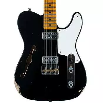Fender Custom Shop Limited Edition Caballo Tono Ligero Relic, состаренный черный