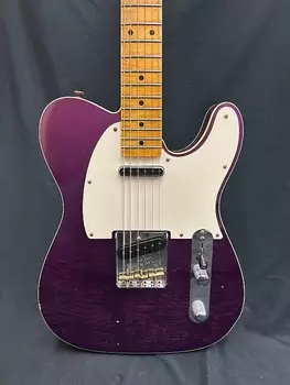 Fender Custom Shop Limited Edition Tomatillo Telecaster Custom Journeyman — выцветший фиолетовый металлик Custom Shop Limited Edition Tomatillo Journeyman Telecaster