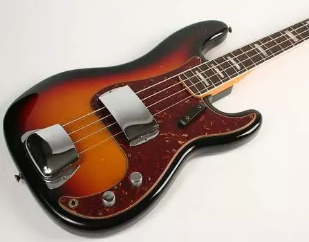 Fender Custom Shop Limited P Jazz Bass Journeyman Relic 3 Tone Sunburst LTD P JAZZ BASS JRN - 3TSB