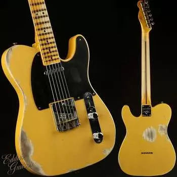 Fender Custom Shop LTD 1951 Telecaster Heavy Relic - Aged Nocaster Blonde