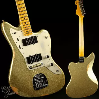 Fender Custom Shop LTD Custom Jazzmaster Relic - Gold Sparkle