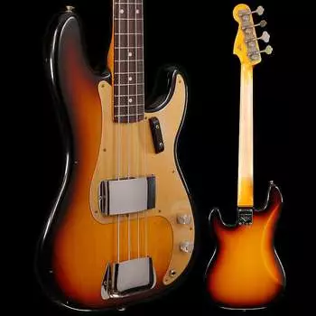 Fender Custom Shop Ltd Ed 1959 Precision Bass Journeyman, Sunburst 8lbs 10.4oz Ltd Ed 1959 Precision Bass Journeyman, Sunburst 584 9lbs 2.2oz