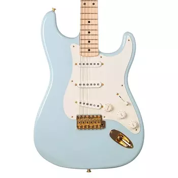 Fender Custom Shop MVP 1956 Stratocaster NOS — Sonic Blue с олимпийской белой головкой грифа — Мастерская сборка Грега Фесслера — Выбор дилера Master Vintage Player Series — НОВИНКА!