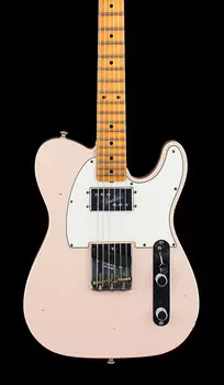 Fender Custom Shop Postmodern Tele Journeyman Relic - Выцветший/Состаренный Shell Pink #15083 Custom Shop Postmodern Telecaster Journeyman Relic