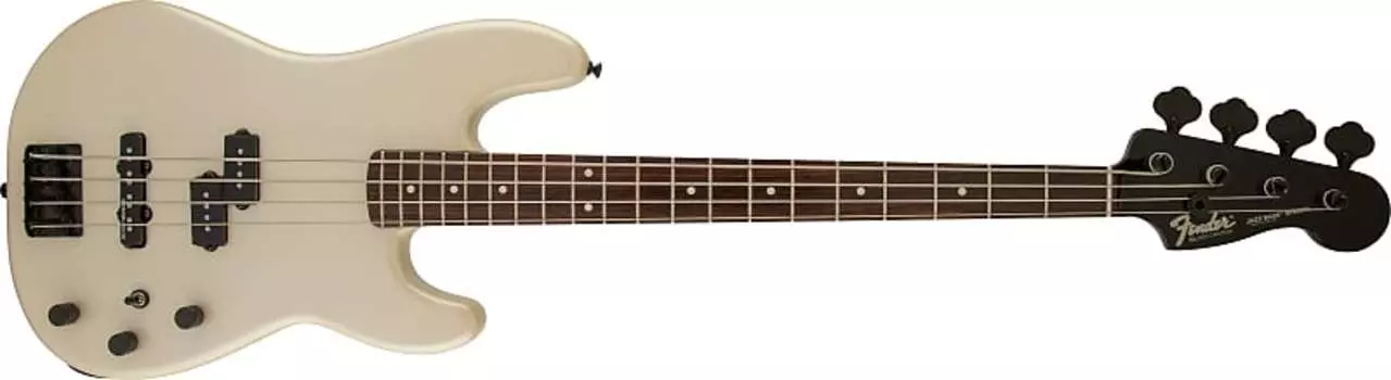 Fender Duff McKagan Precision Bass, накладка на гриф из палисандра, жемчужно-белый, MIM DUFFMCKAGANSIGBASSRWPWT
