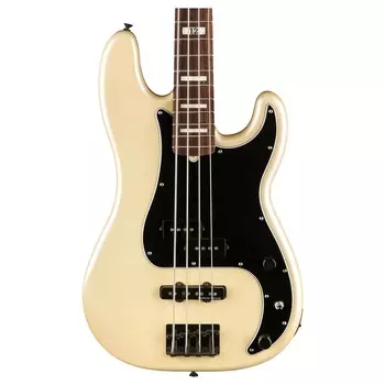 Fender Duff McKagan Signature Deluxe Precision Bass Guitar, Rosewood FB, White 146510334