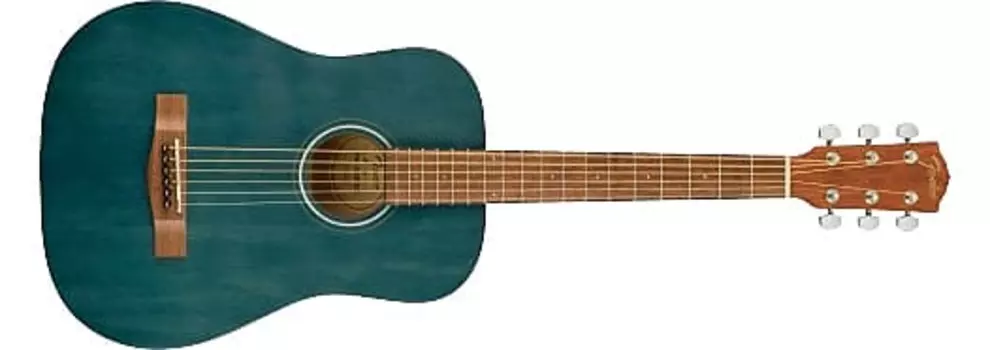 Fender FA-15 3/4 Scale Steel with Gig Bag, накладка на гриф из орехового дерева, синий - OI22030842 FA-15 3/4 Scale Steel with Gig Bag, Fingerboard, Blue - OI22030842