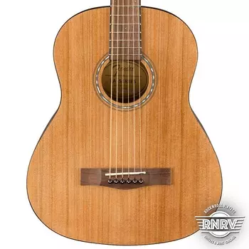 Fender FA-15 Масштаб 3/4 Сталь, Накладка на гриф из орехового дерева, Натуральный FA-15 3/4 Scale Steel, Walnut Fingerboard,