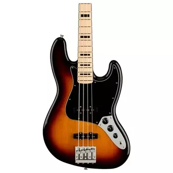 Fender Geddy Lee Signature 4-String Jazz Bass, 3-Color Sunburst с роскошным чехлом для концерта Geddy Lee Signature Jazz Bass