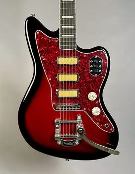 Fender Gold Foil Jazzmaster - Candy Apple Burst