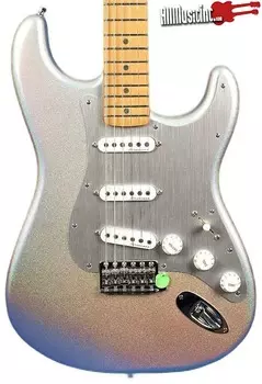 Fender H.E.R. Электрогитара HER Chrome Glow Stratocaster Strat с сумкой для переноски H.E.R. HER Chrome Glow Stratocaster Strat Electric Guitar w/ Gig Bag