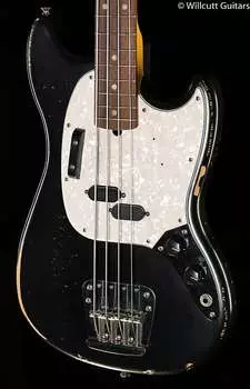 Fender JMJ Road Worn Mustang Bass Black (130)