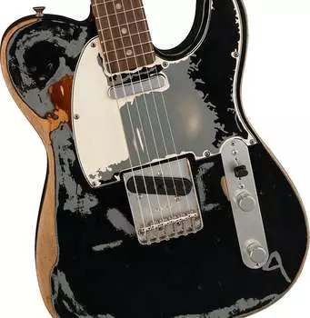 Fender - Joe Strummer Telecaster - Электрогитара - Накладка на гриф из палисандра - Черный