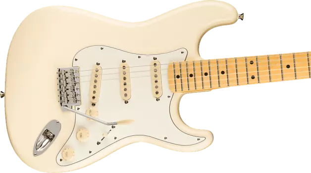 Fender JV MIJ Japan Модифицированный гриф Stratocaster 60-х годов с кленовой накладкой Olympic White JV Modified '60s Stratocaster Maple Fingerboard Olympic White