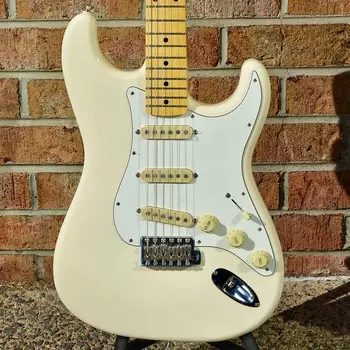 Fender JV Modified '60s Stratocaster, кленовый гриф, олимпийский белый JV Modified '60s Stratocaster?, Maple Fingerboard, Olympic White