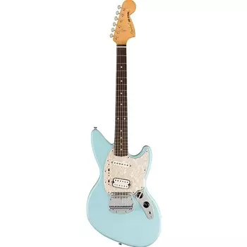 Fender Kurt Cobain Jag Stang, гриф из палисандра, электрогитара Sonic Blue 0141030372